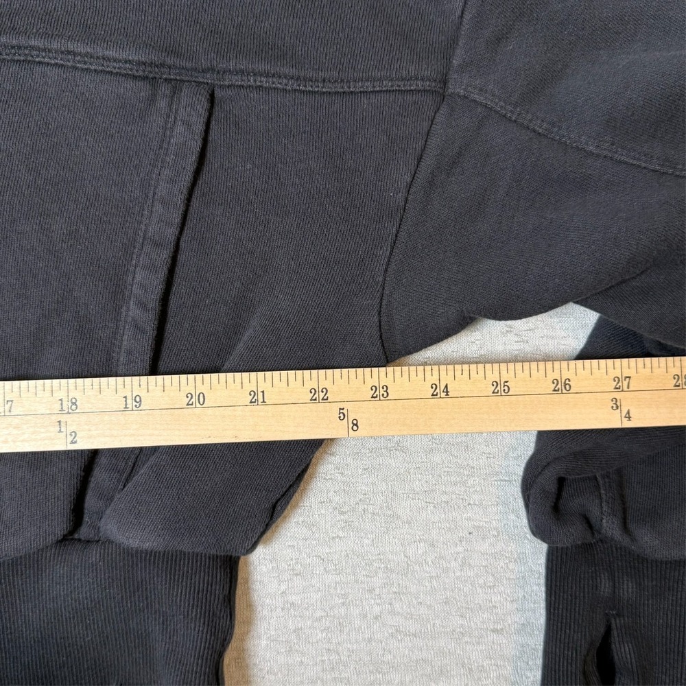 JoyLab Women's Hoodie XL Black Cropped Pullover Sweatshirt Athleisure Full Zip - Picture 8 of 9